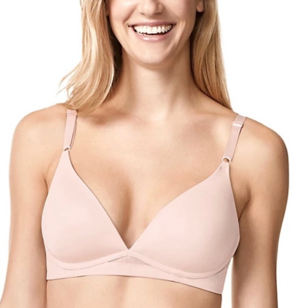 Warner’s Women's Flex Revolution Light Pink Underwire Contour Bra, Size 40D